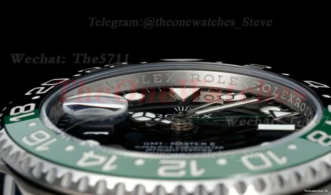 SS Master 126720 SS 40mm II Dial EWEF SH3285 Sprite Jub Black GMT 0627